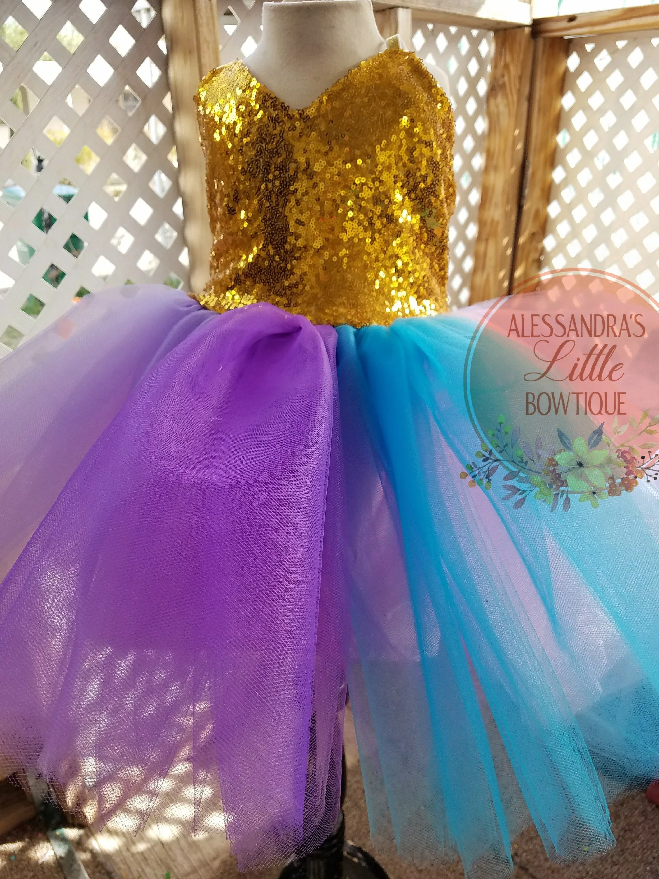 Dream Big Unicorn couture dress