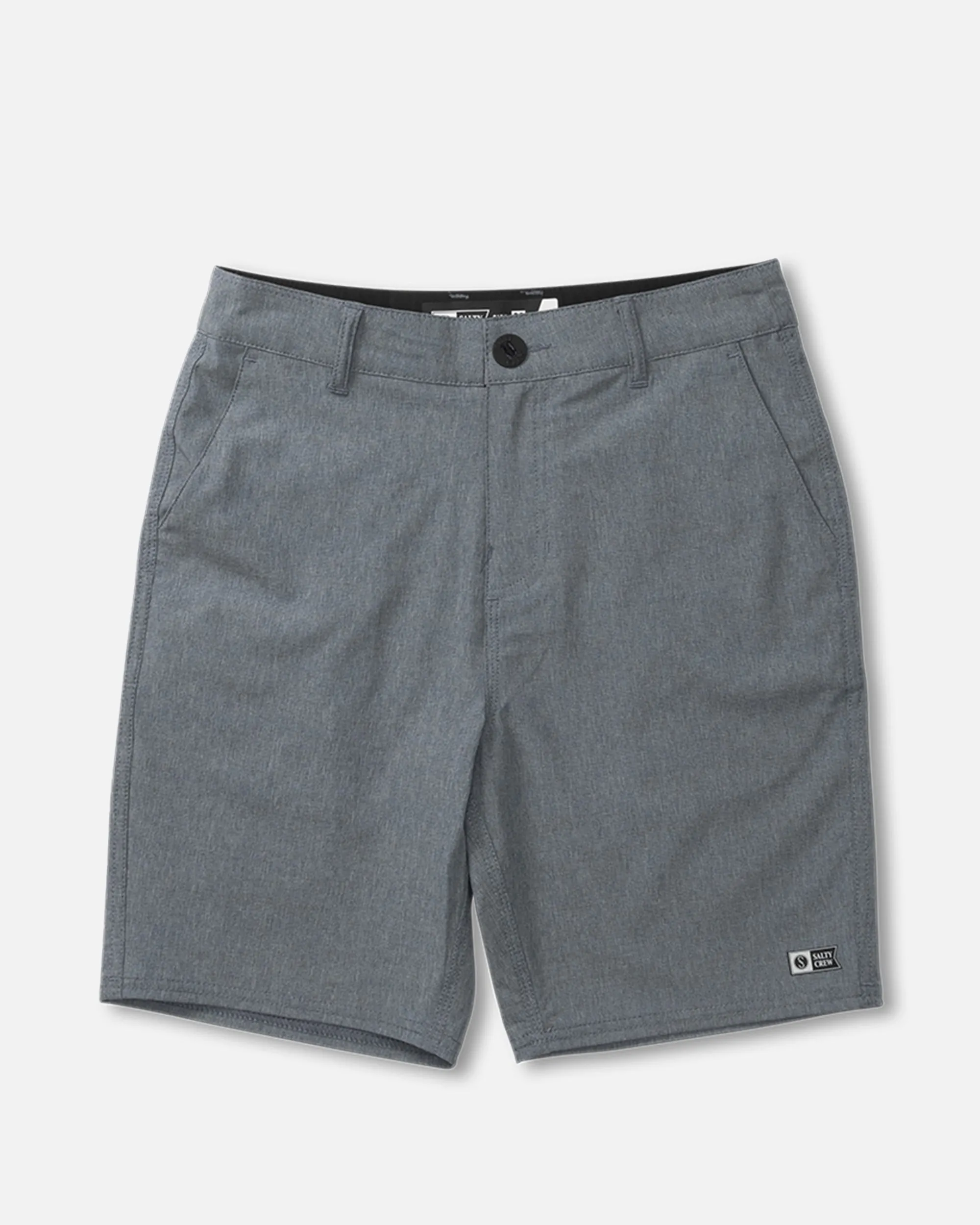 Drifter 2 Boys Dark Slate Hybrid Short