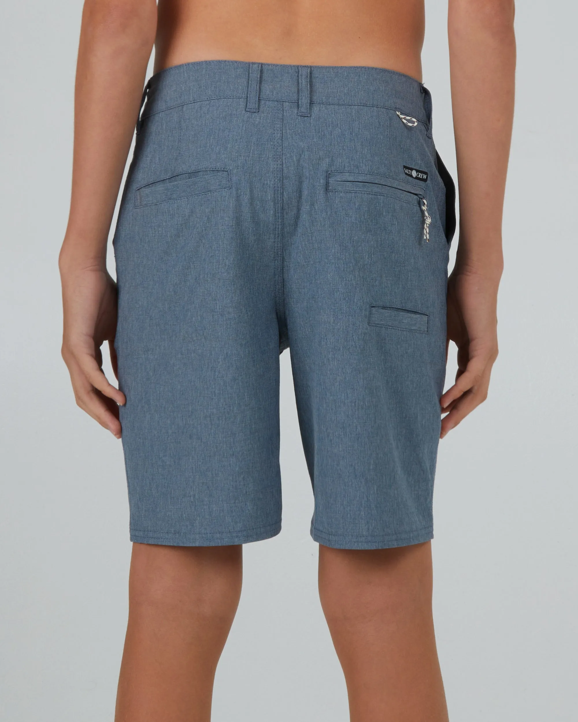 Drifter 2 Boys Dark Slate Hybrid Short