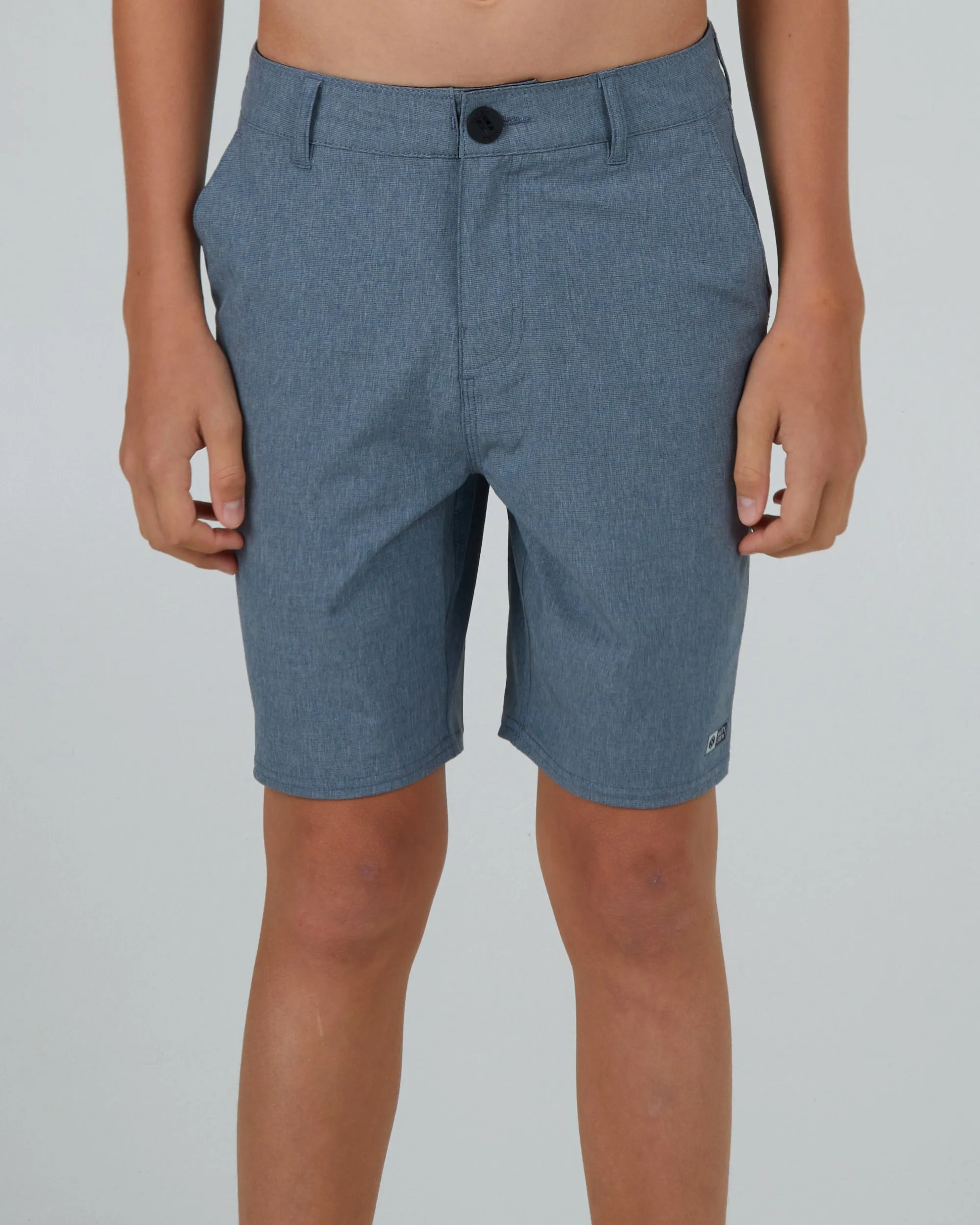 Drifter 2 Boys Dark Slate Hybrid Short