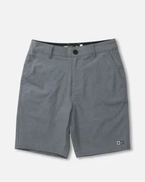 Drifter 2 Boys Dark Slate Hybrid Short