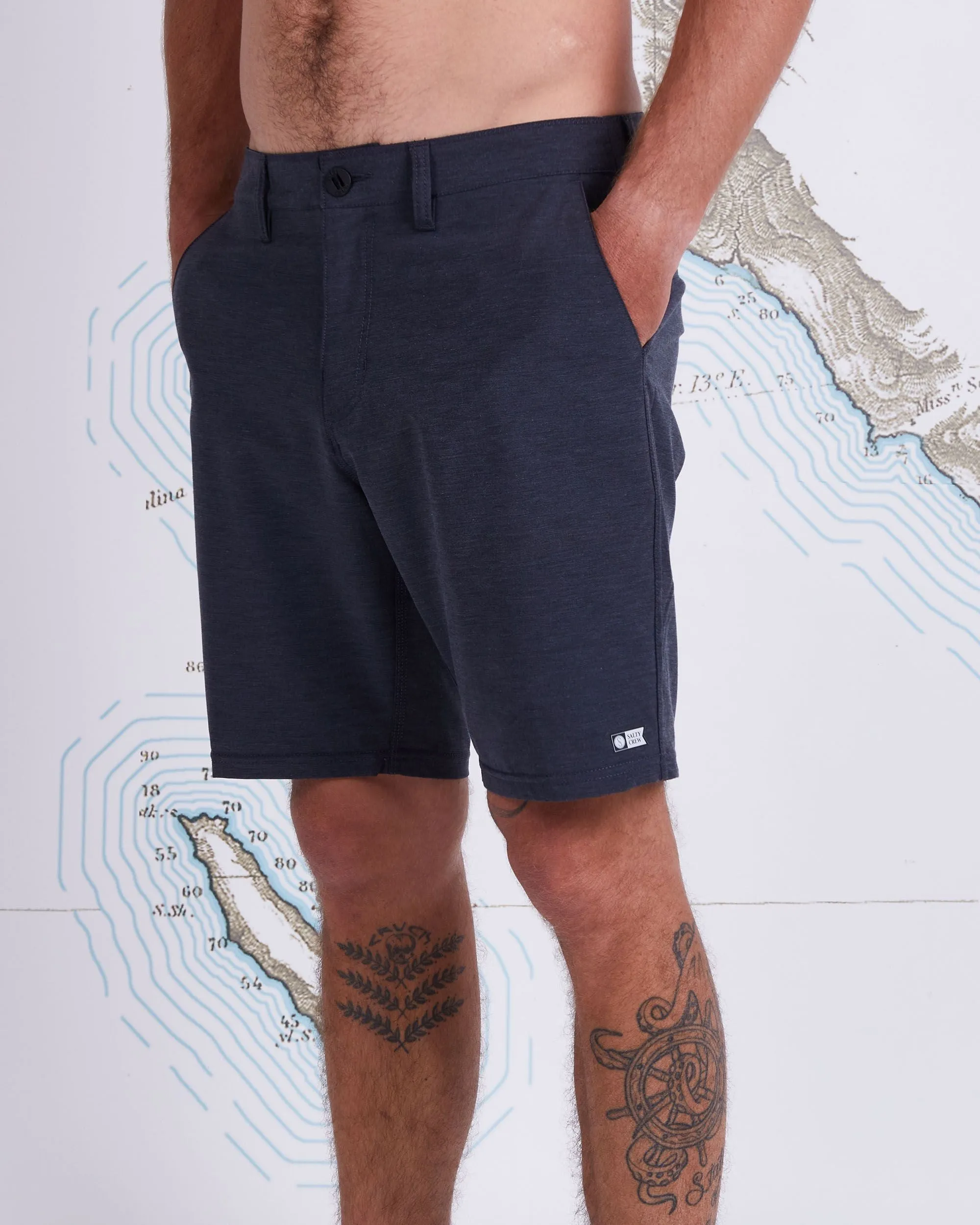 Drifter 21" Black Hybrid Walkshort