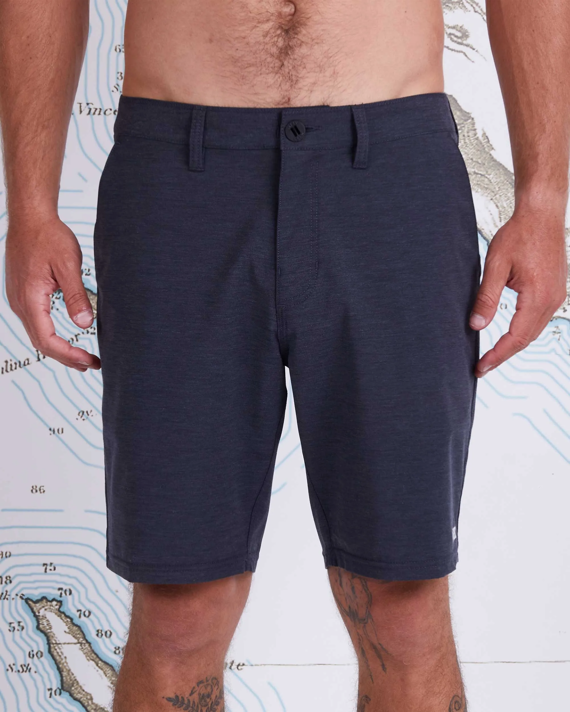 Drifter 21" Black Hybrid Walkshort