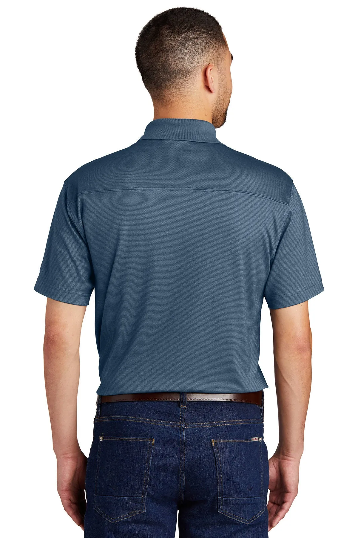 Eddie Bauer Custom Performance Polos, Coast Blue