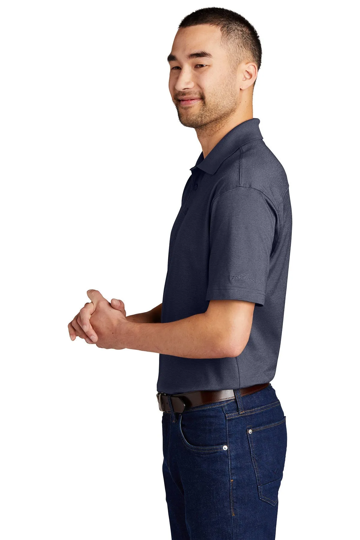 Eddie Bauer Custom Performance Polos, Navy