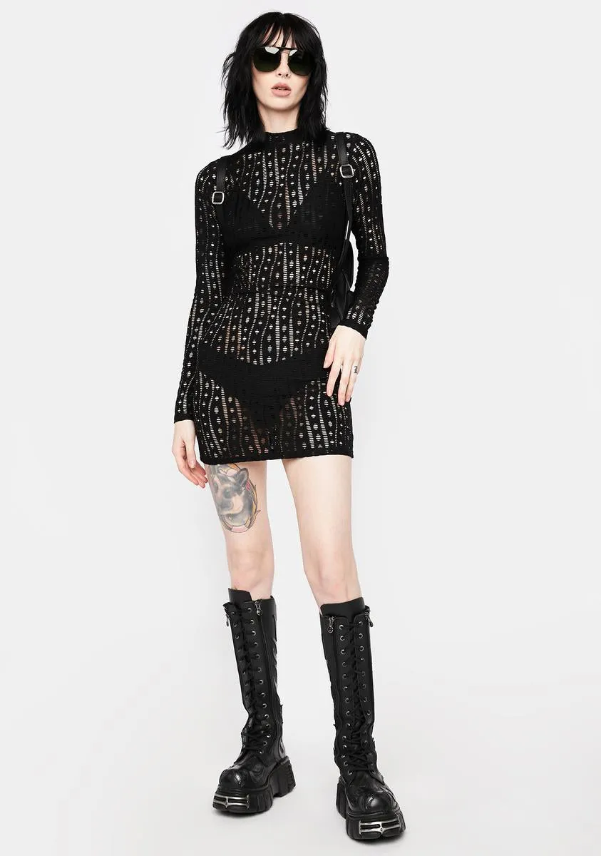 Ellery Textured Mini Dress