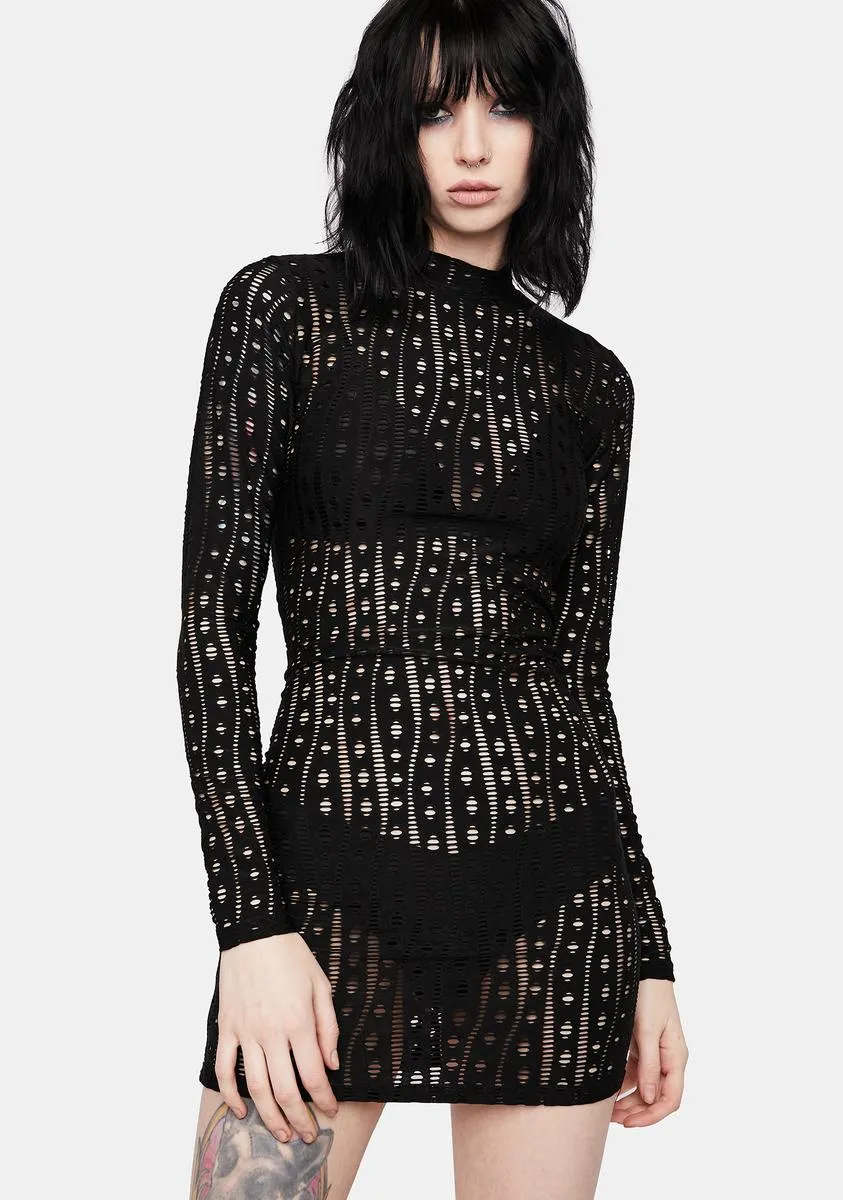 Ellery Textured Mini Dress