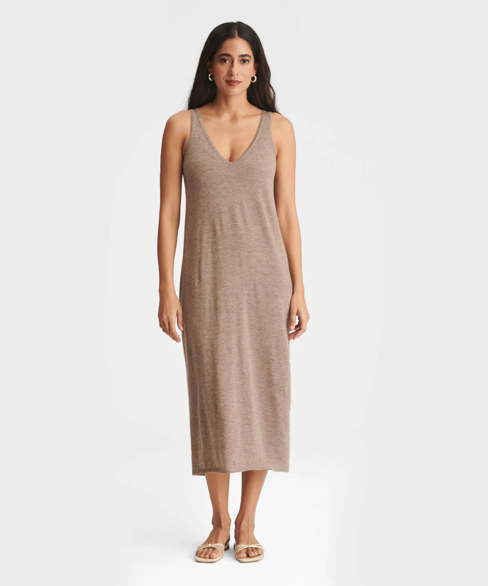 Fancy Cashmere Tank Dress