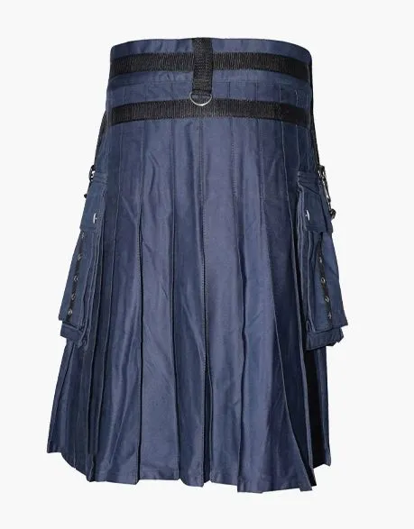 FASHION UTILITY KILT WITH CHAIN