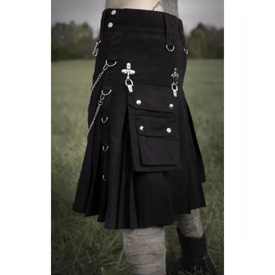 Fashionable Wedding Dress Utility Kilt With Chain