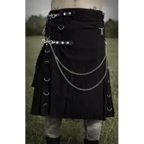 Fashionable Wedding Dress Utility Kilt With Chain