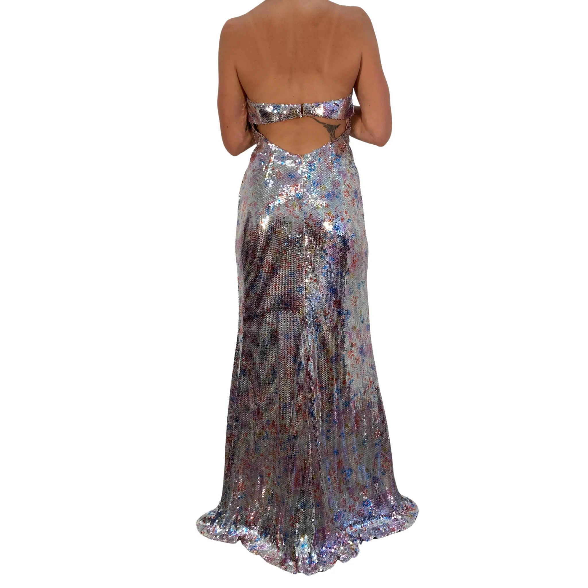 Faviana Couture Sequin Gown