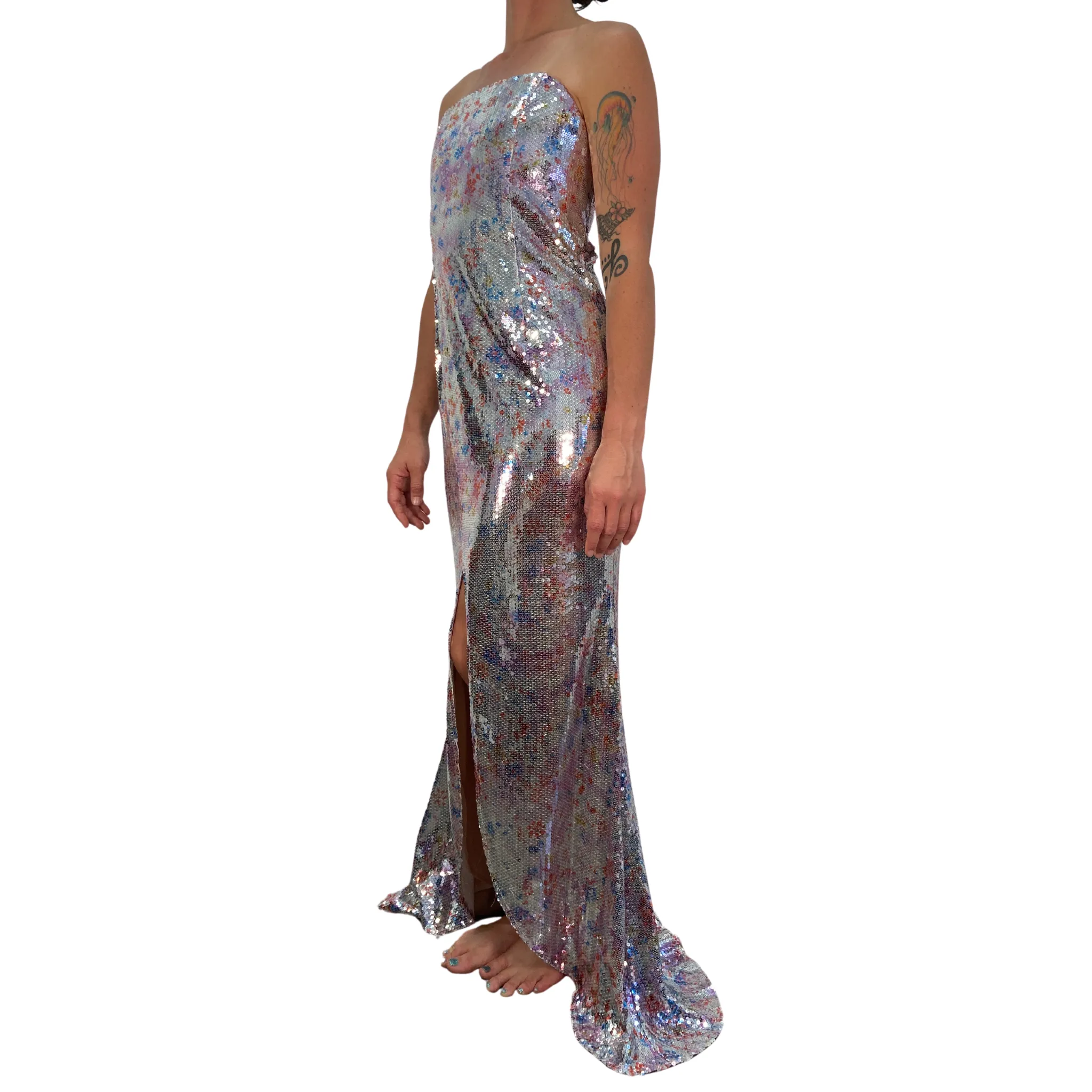 Faviana Couture Sequin Gown