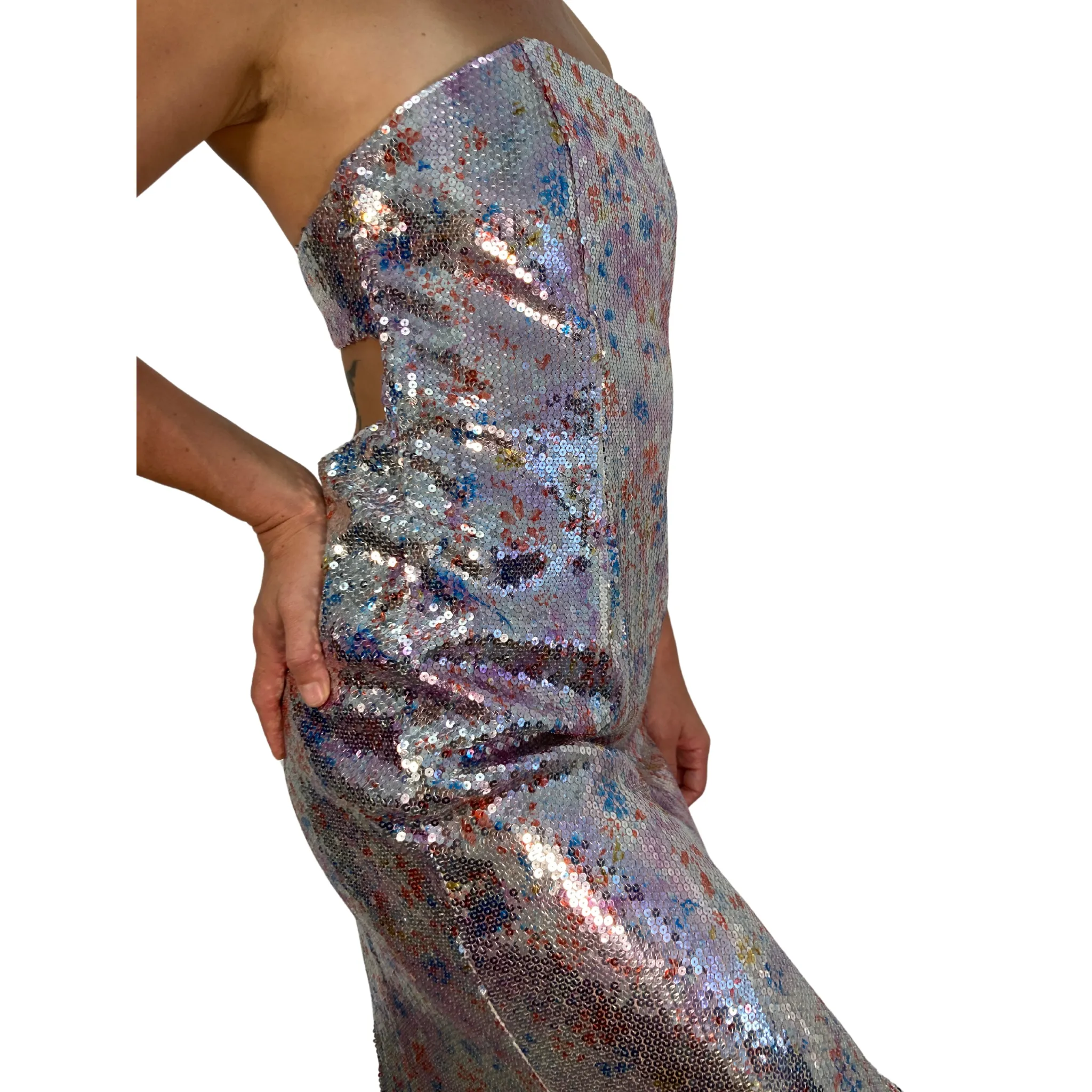 Faviana Couture Sequin Gown