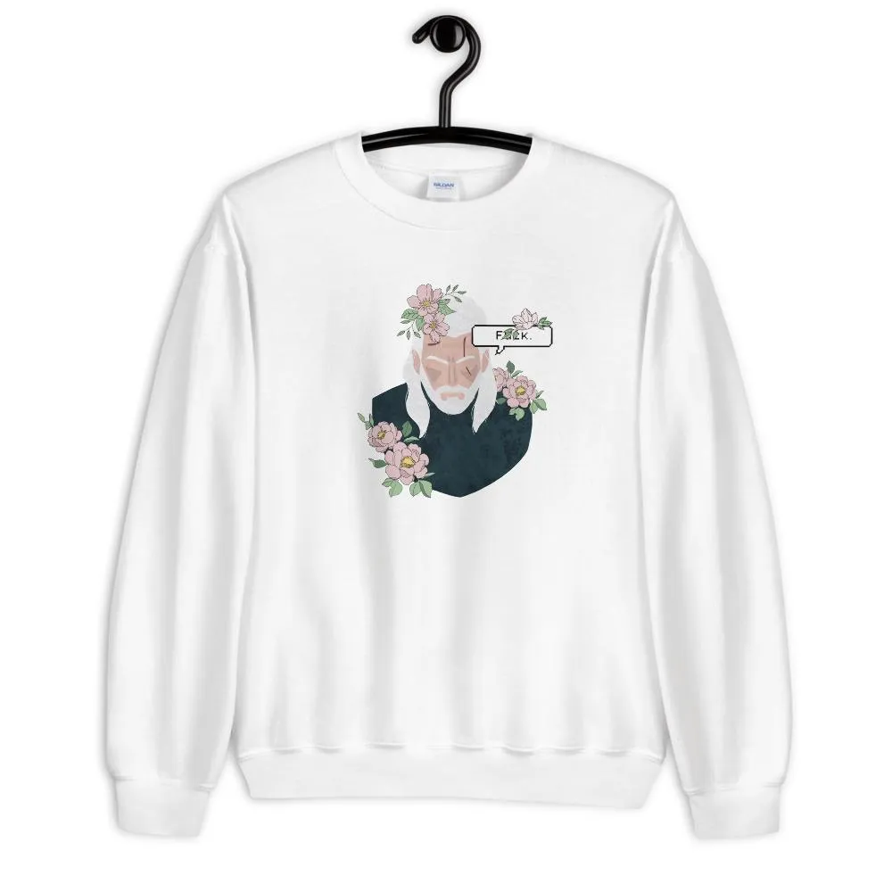 Floral Witcher | Unisex Sweatshirt | The Witcher