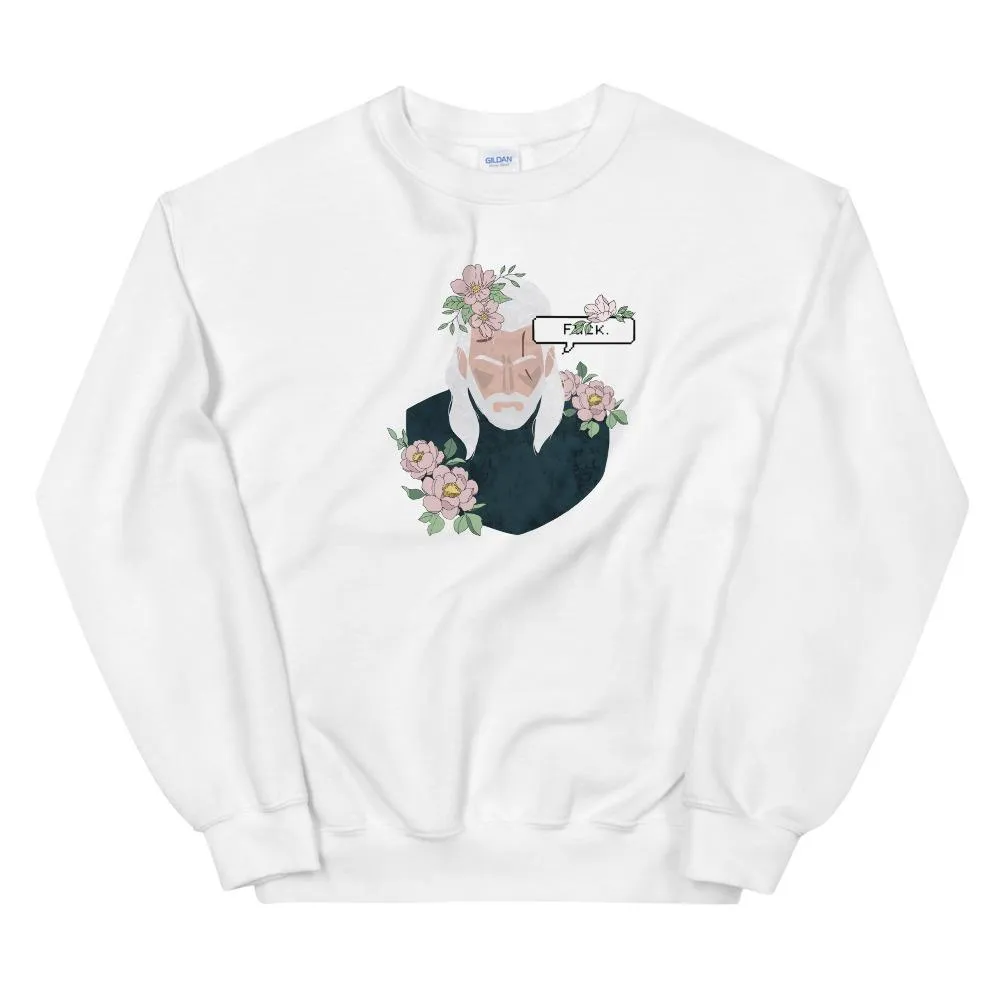 Floral Witcher | Unisex Sweatshirt | The Witcher