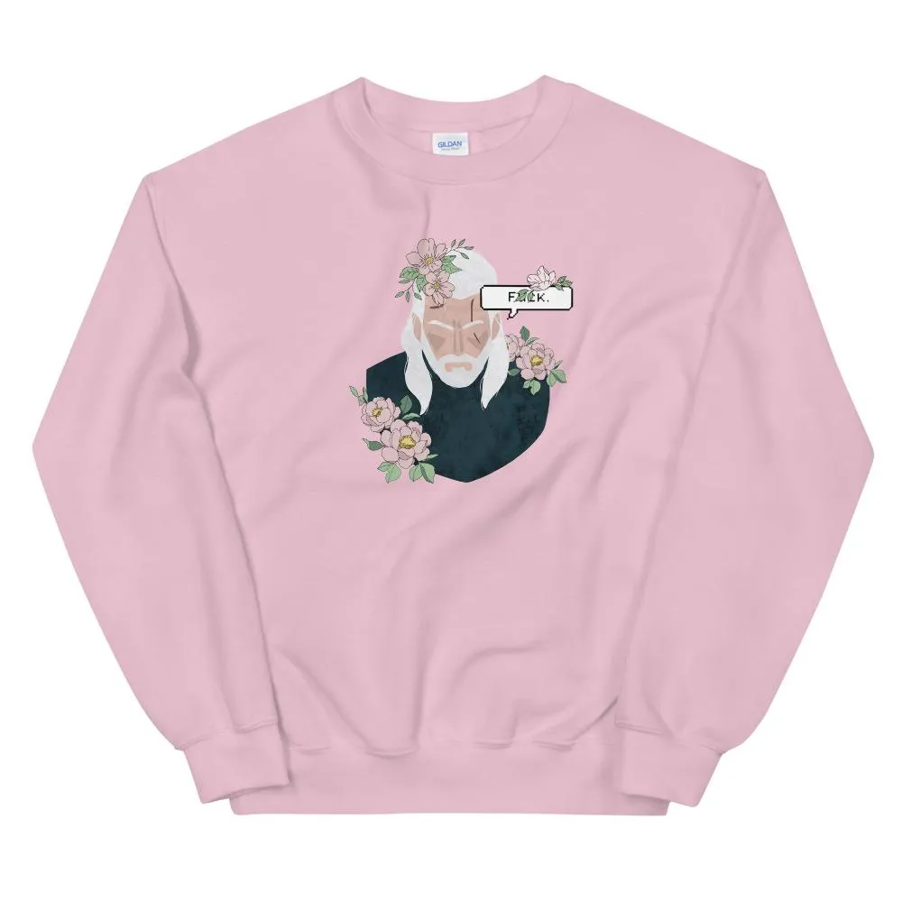 Floral Witcher | Unisex Sweatshirt | The Witcher