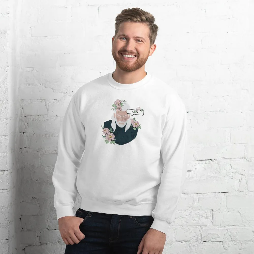 Floral Witcher | Unisex Sweatshirt | The Witcher