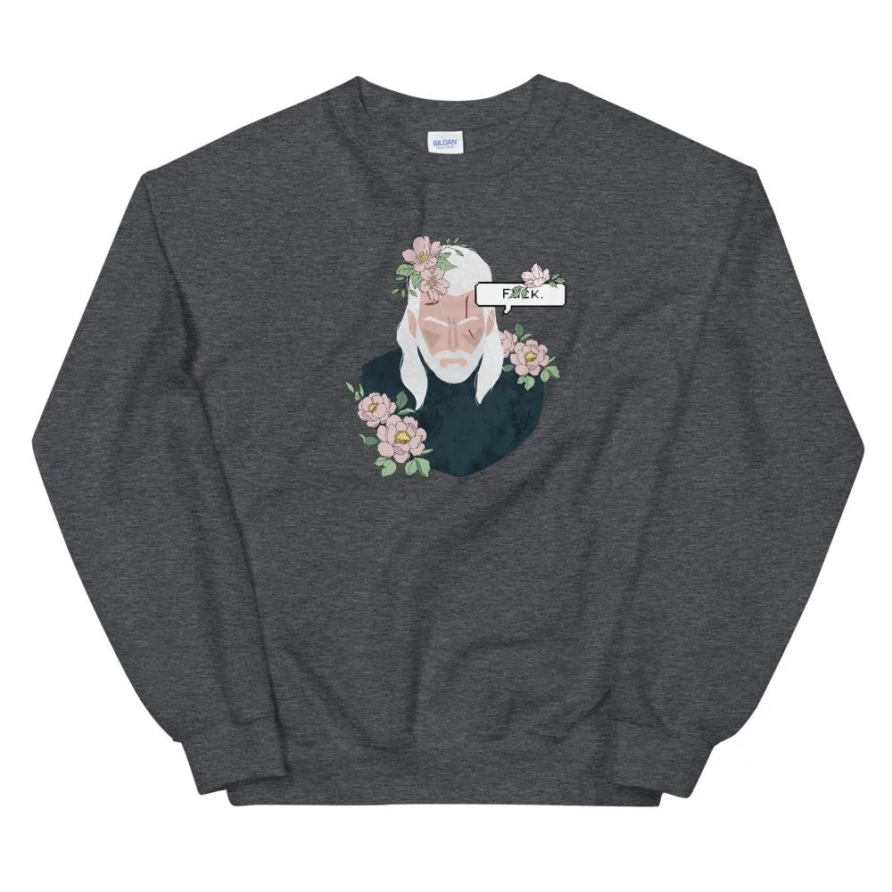 Floral Witcher | Unisex Sweatshirt | The Witcher