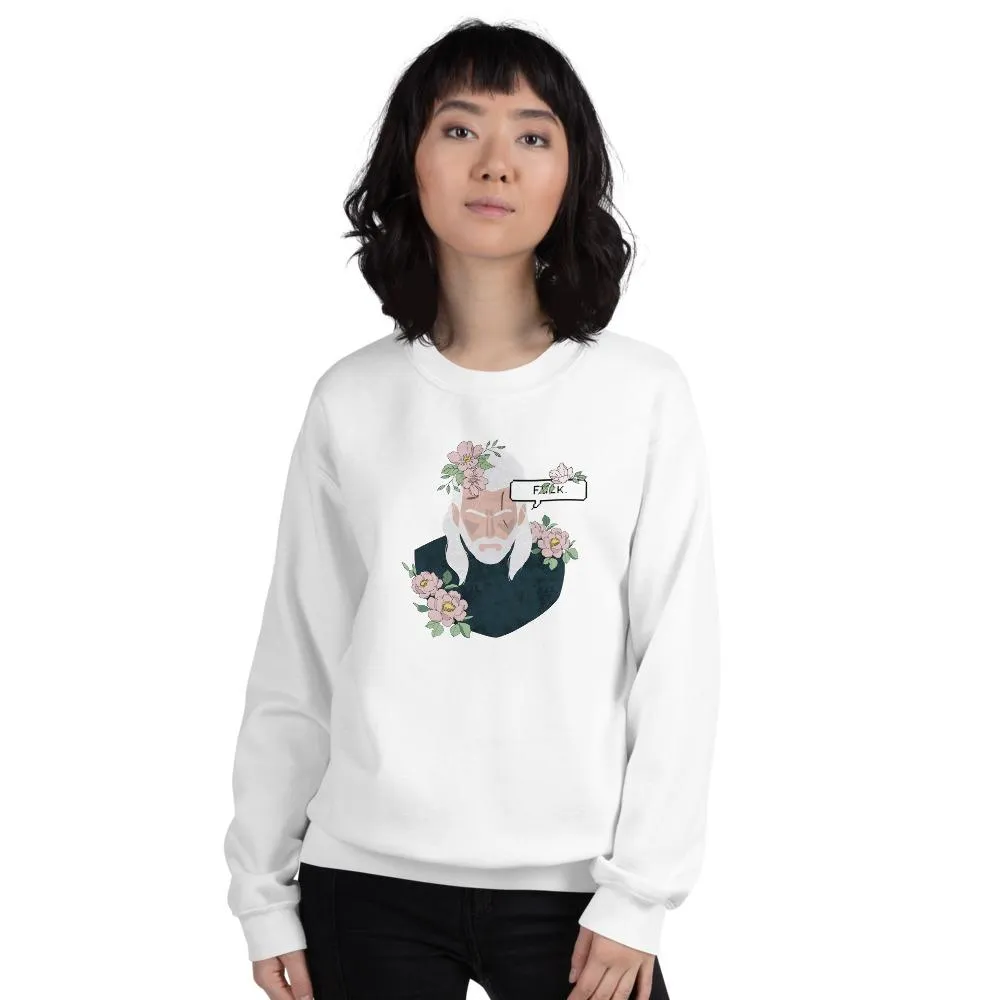 Floral Witcher | Unisex Sweatshirt | The Witcher