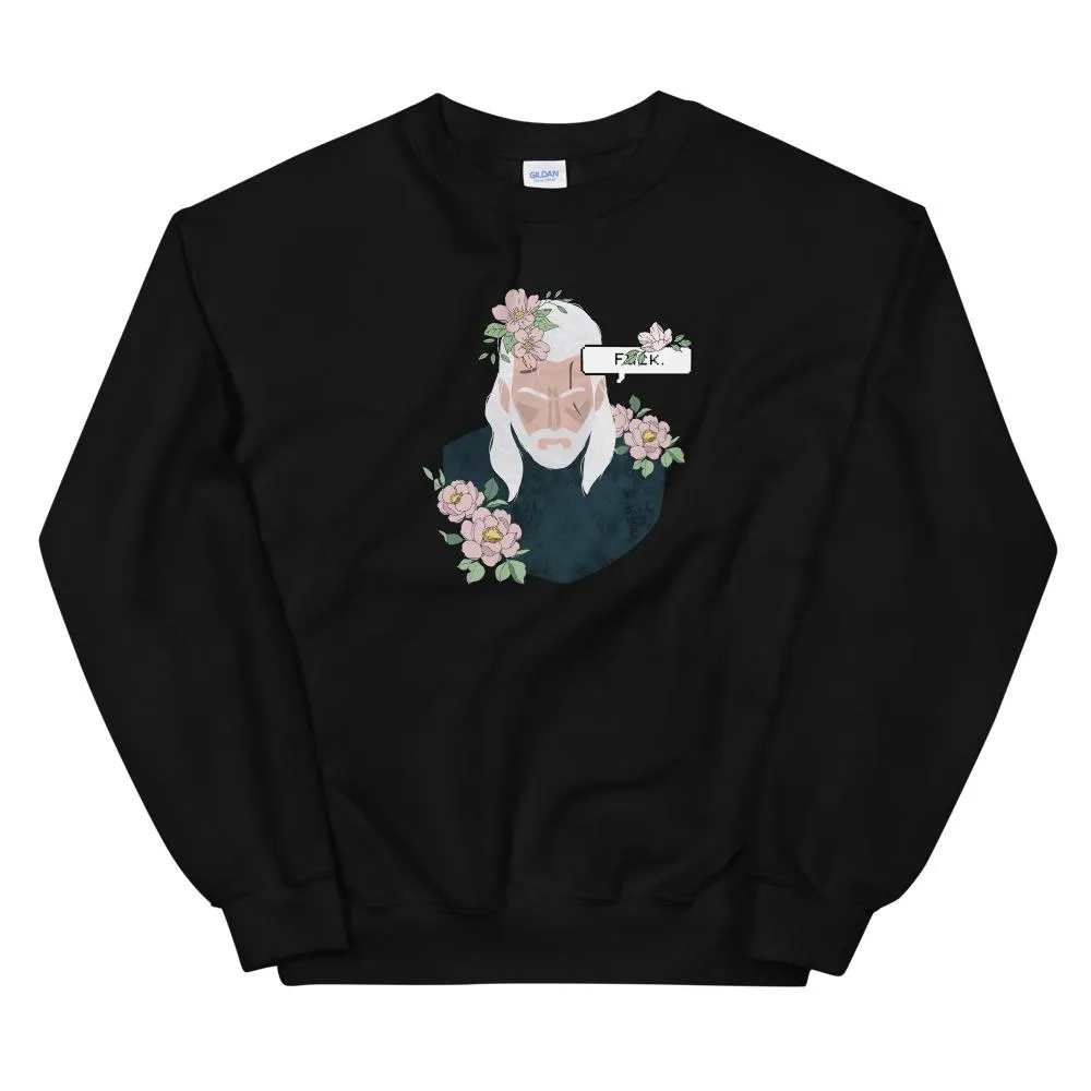 Floral Witcher | Unisex Sweatshirt | The Witcher