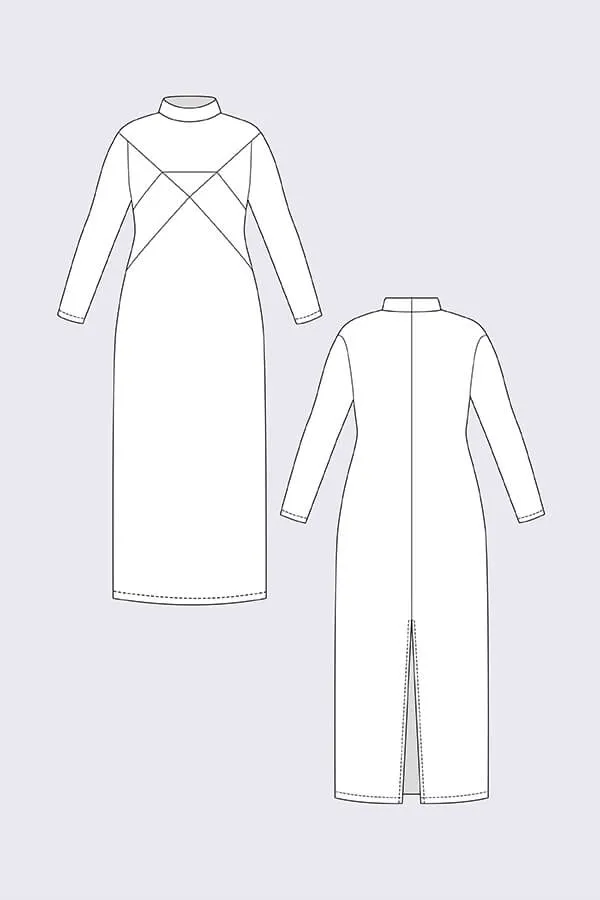 Gemma Sweater   Maxi Dress - Named Clothing - Sewing Pattern