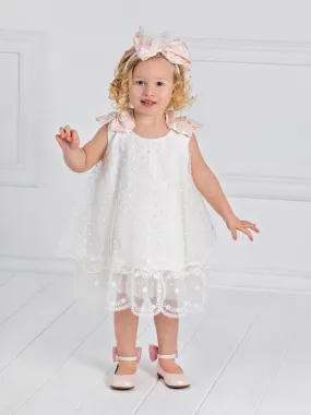 Girl's baptism lace dress - NEF