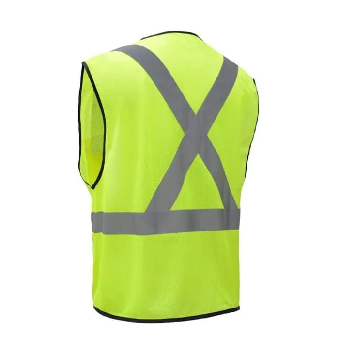 GSS Premium Class 2 Utility Safety Vest with X Back