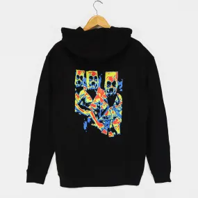 Hockey Skateboards - Bag Heads 3 Pullover Hooded Sweatshirt - Black