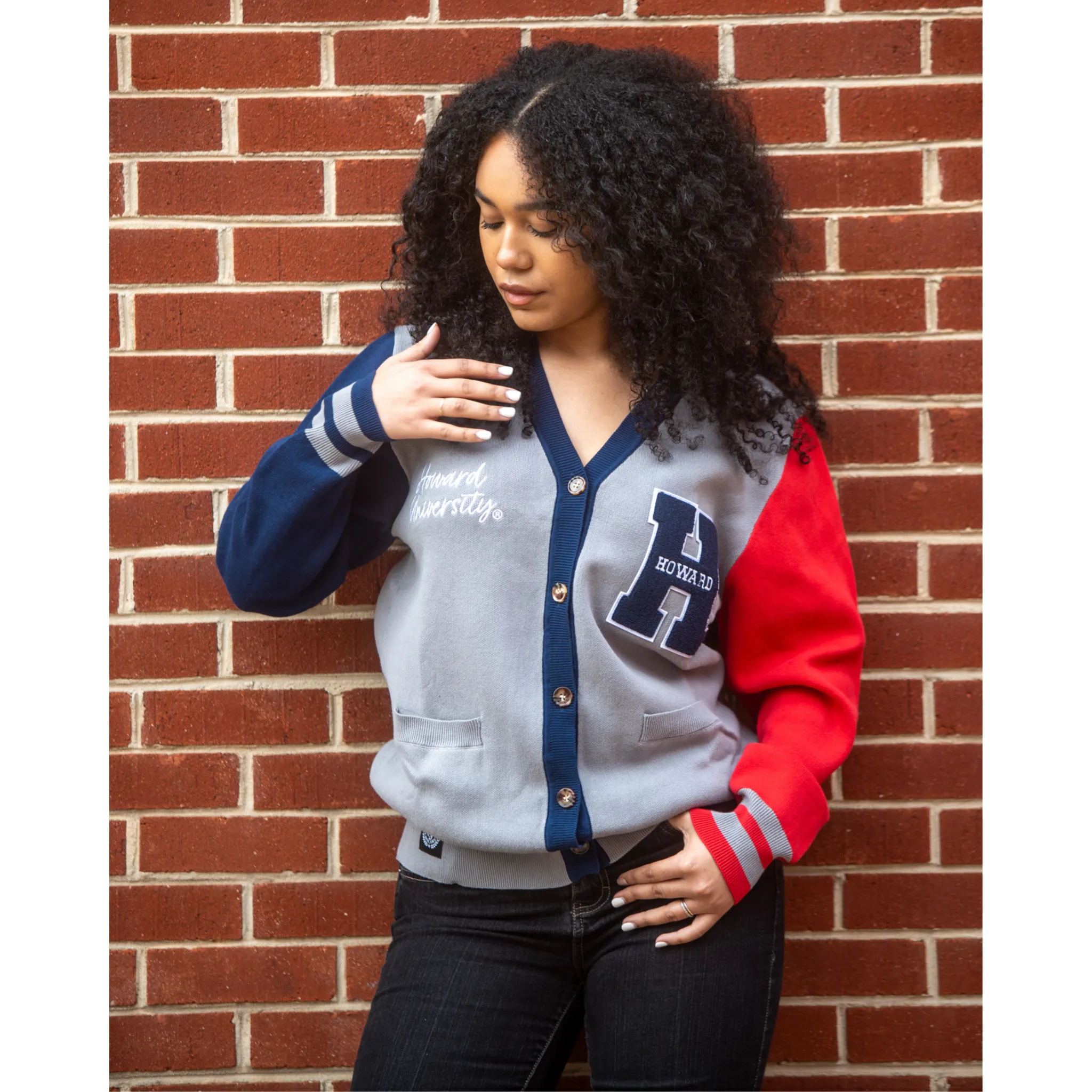 Howard University™ Varsity Cardigan