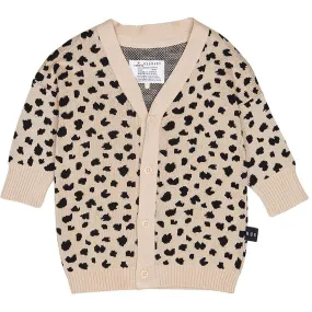 Huxbaby HB1108 LEOPARD KNIT CARDI