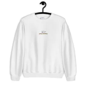 Igloo Going Clubbing | Embroidered Unisex Sweatshirt | Club Penguin