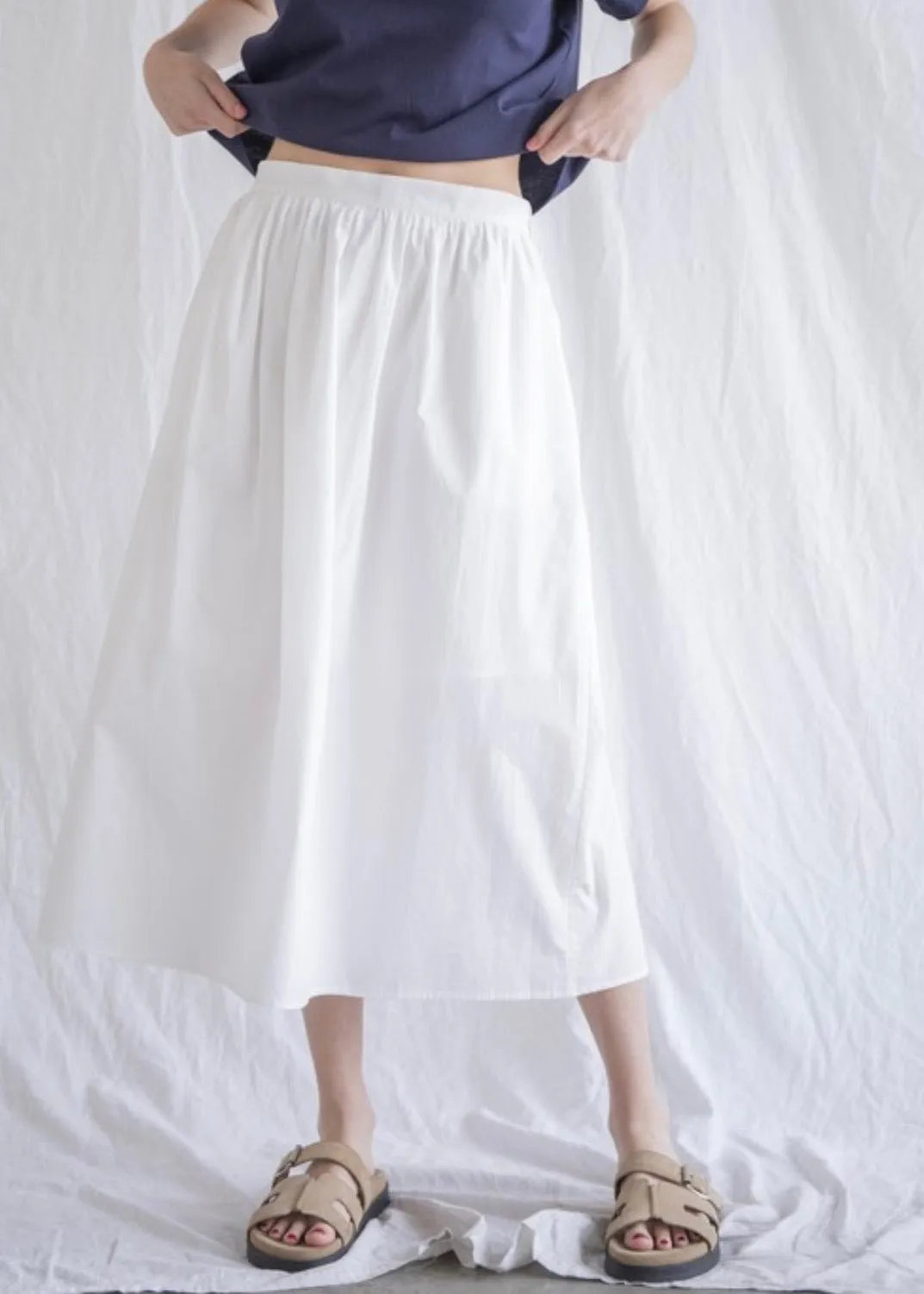 IMPERFECT Mya Poplin Skirt