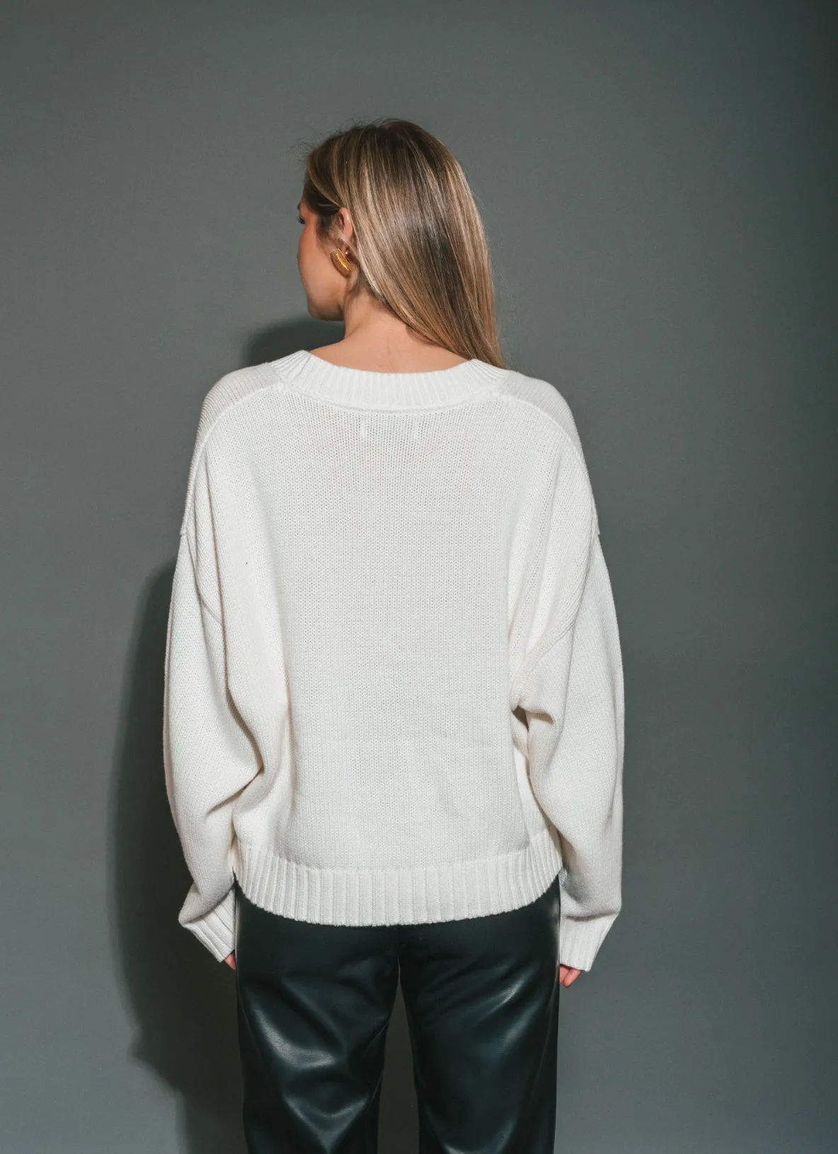 Isabella Knit Cardigan | Cream