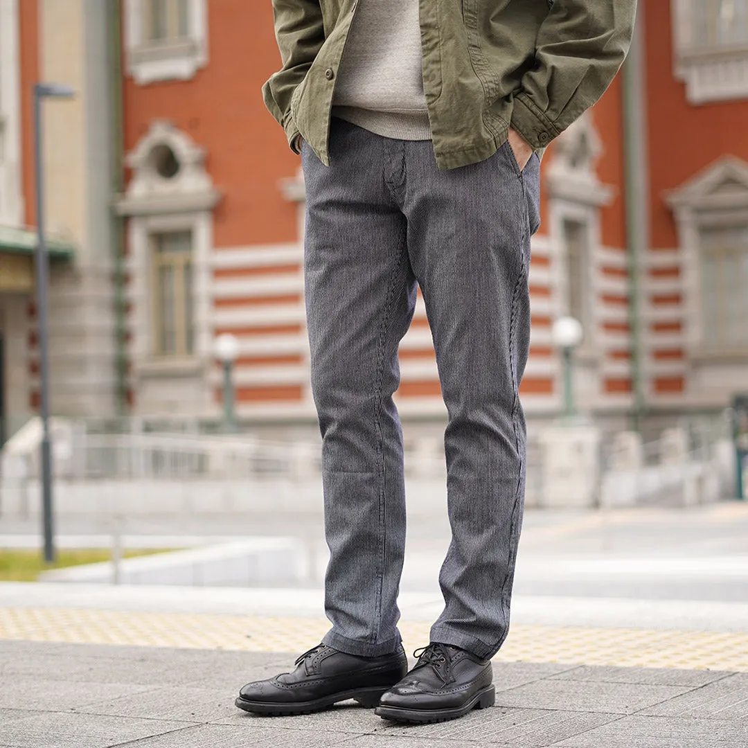 JAPAN BLUE JEANS / Wide Tapered Hickory Pants