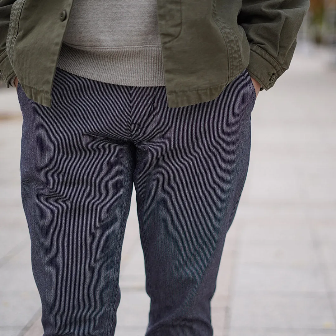 JAPAN BLUE JEANS / Wide Tapered Hickory Pants