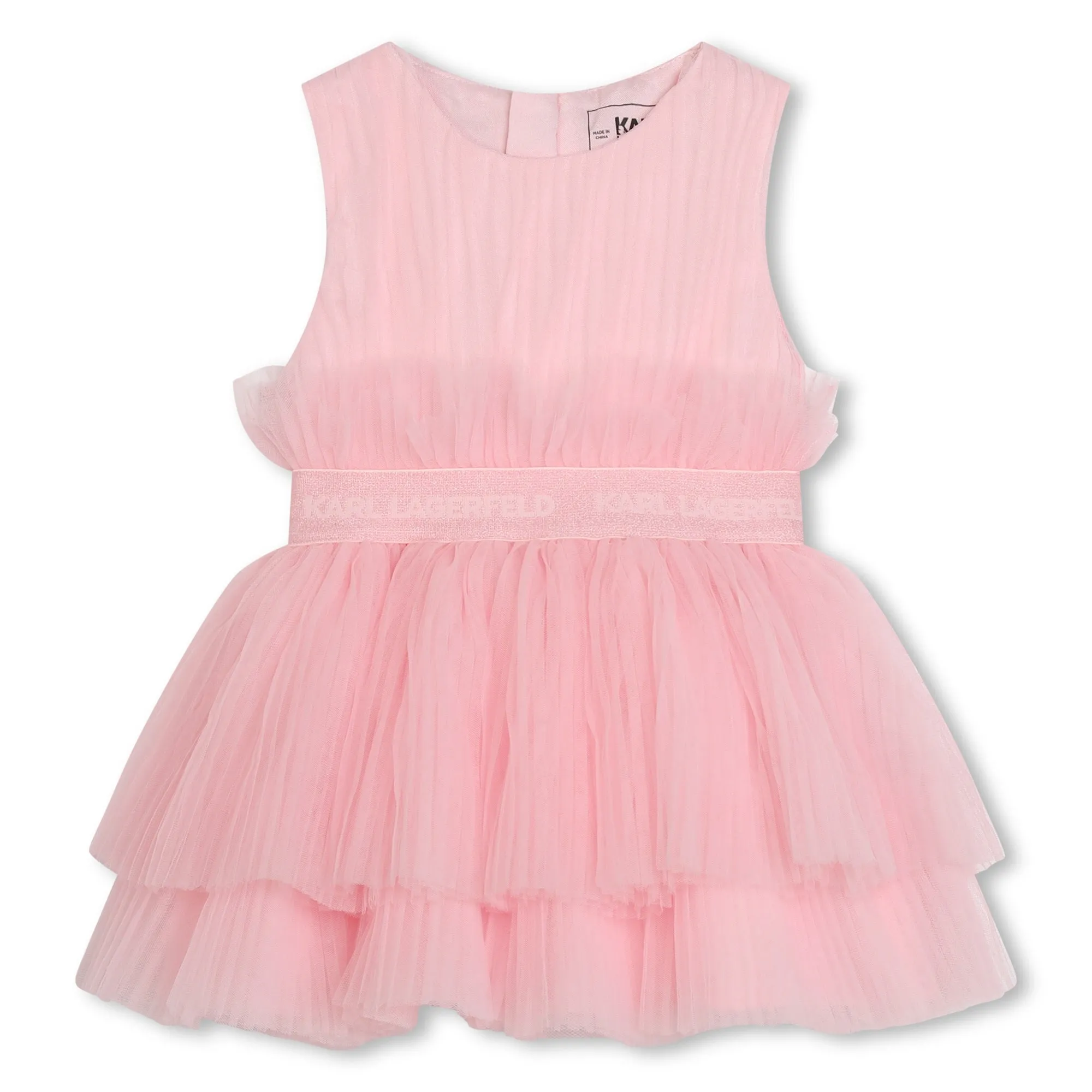 Karl Lagerfeld Baby Girls Pink Tulle Dress