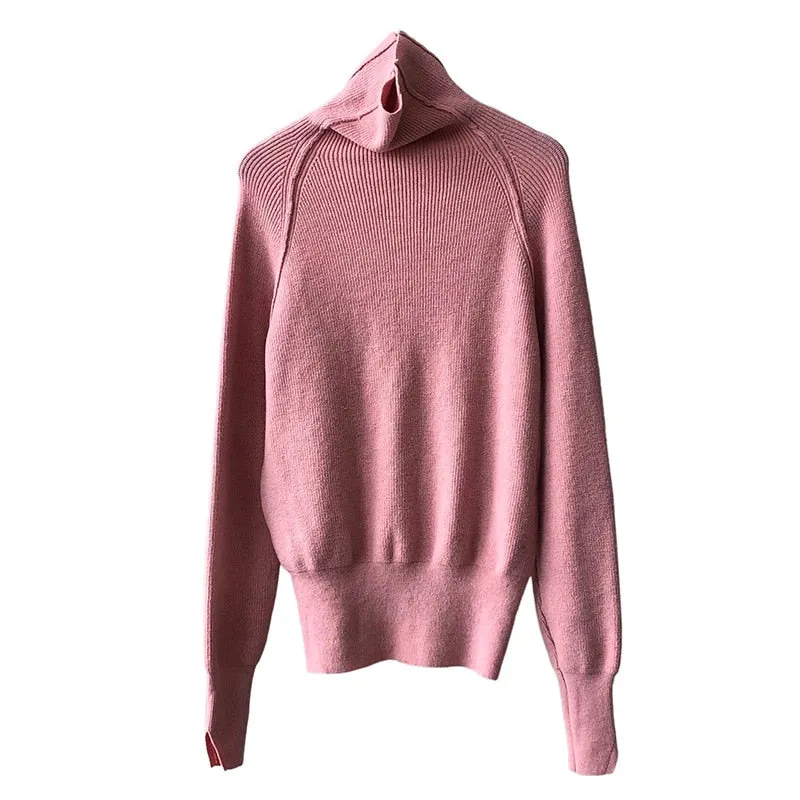 [Korean Style] 6 Color Basic Turtleneck Sweater