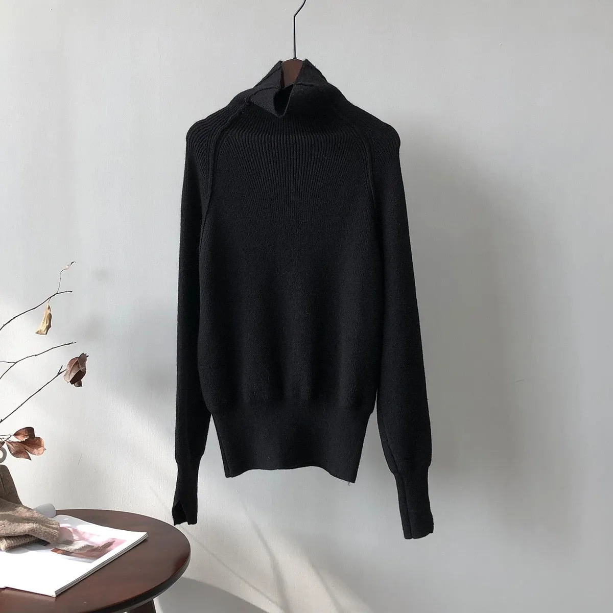 [Korean Style] 6 Color Basic Turtleneck Sweater