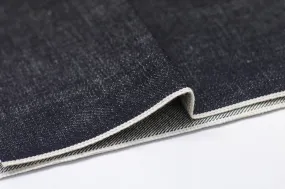 KUROKI SLUBBY AND HEAVY DEEP INDIGO PINK SELVEDGE *