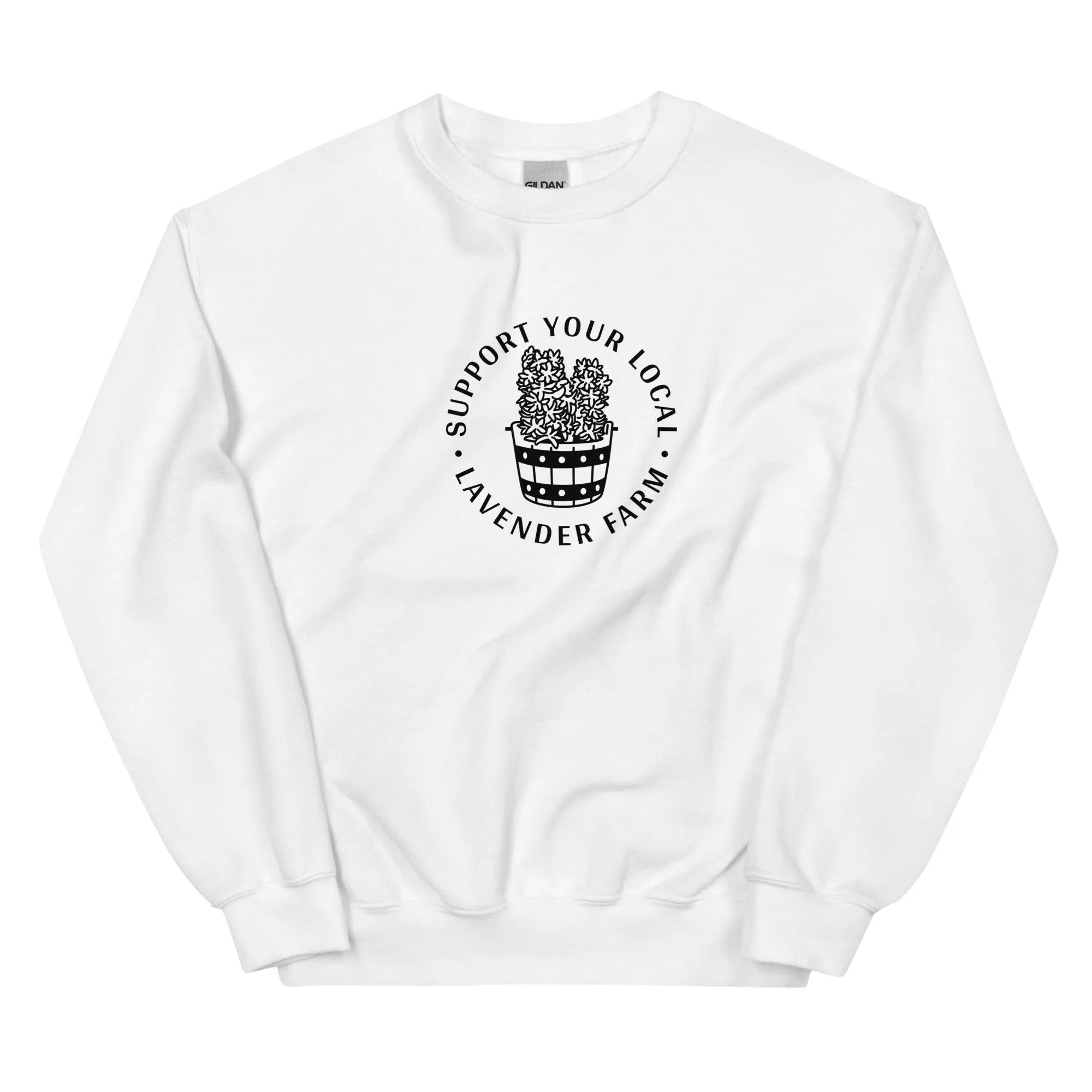 Lavender Farm | Unisex Sweatshirt | Animal Crossing