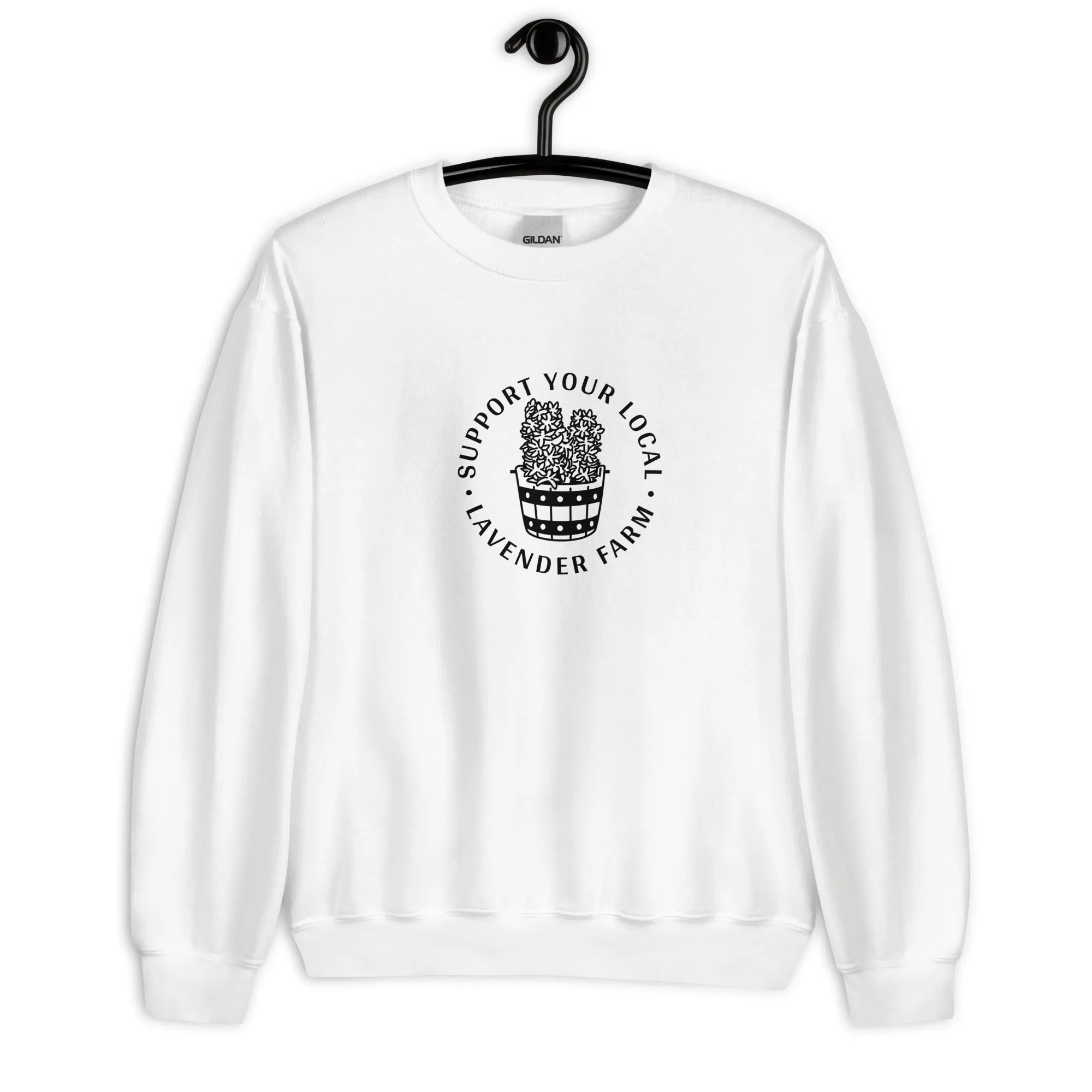 Lavender Farm | Unisex Sweatshirt | Animal Crossing