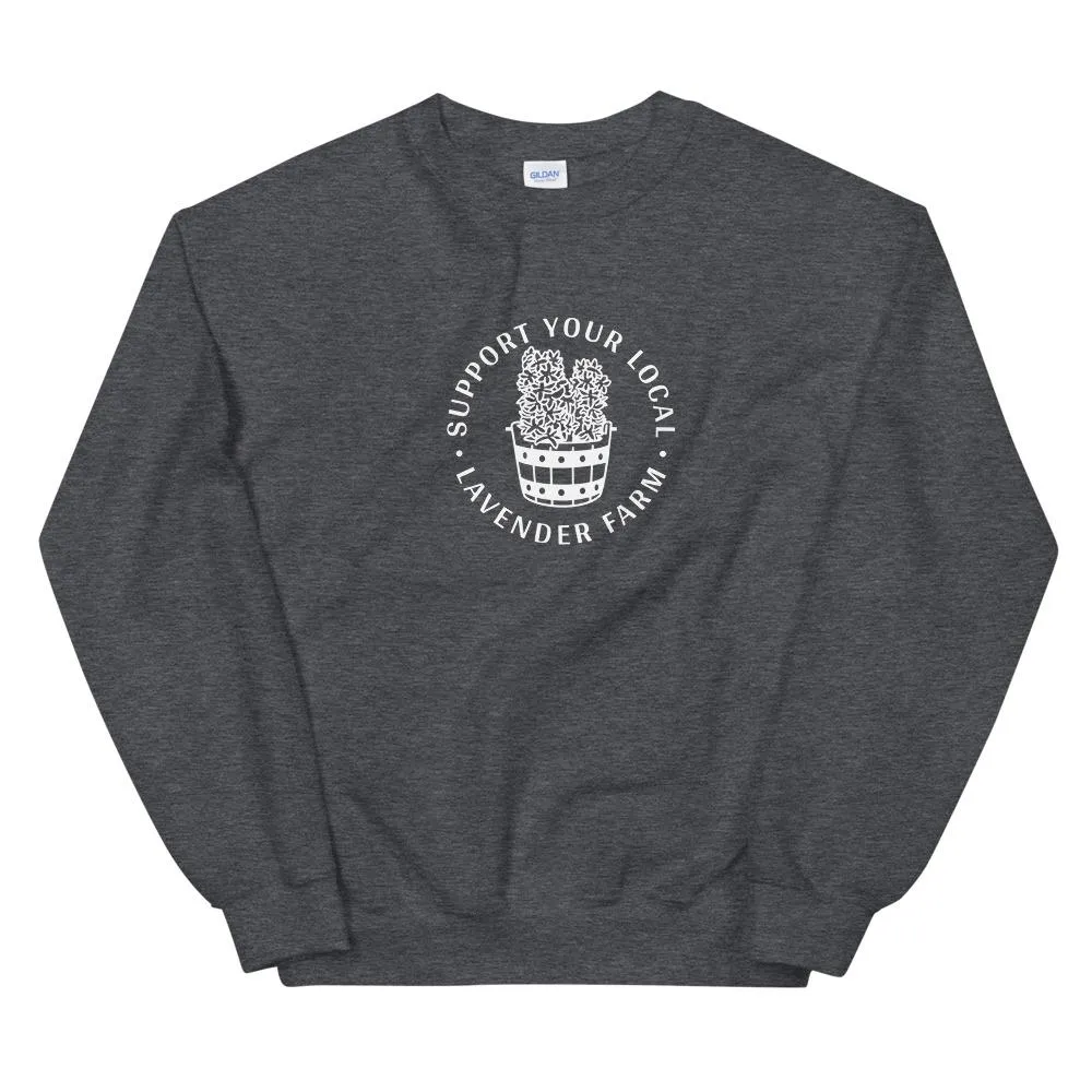 Lavender Farm | Unisex Sweatshirt | Animal Crossing