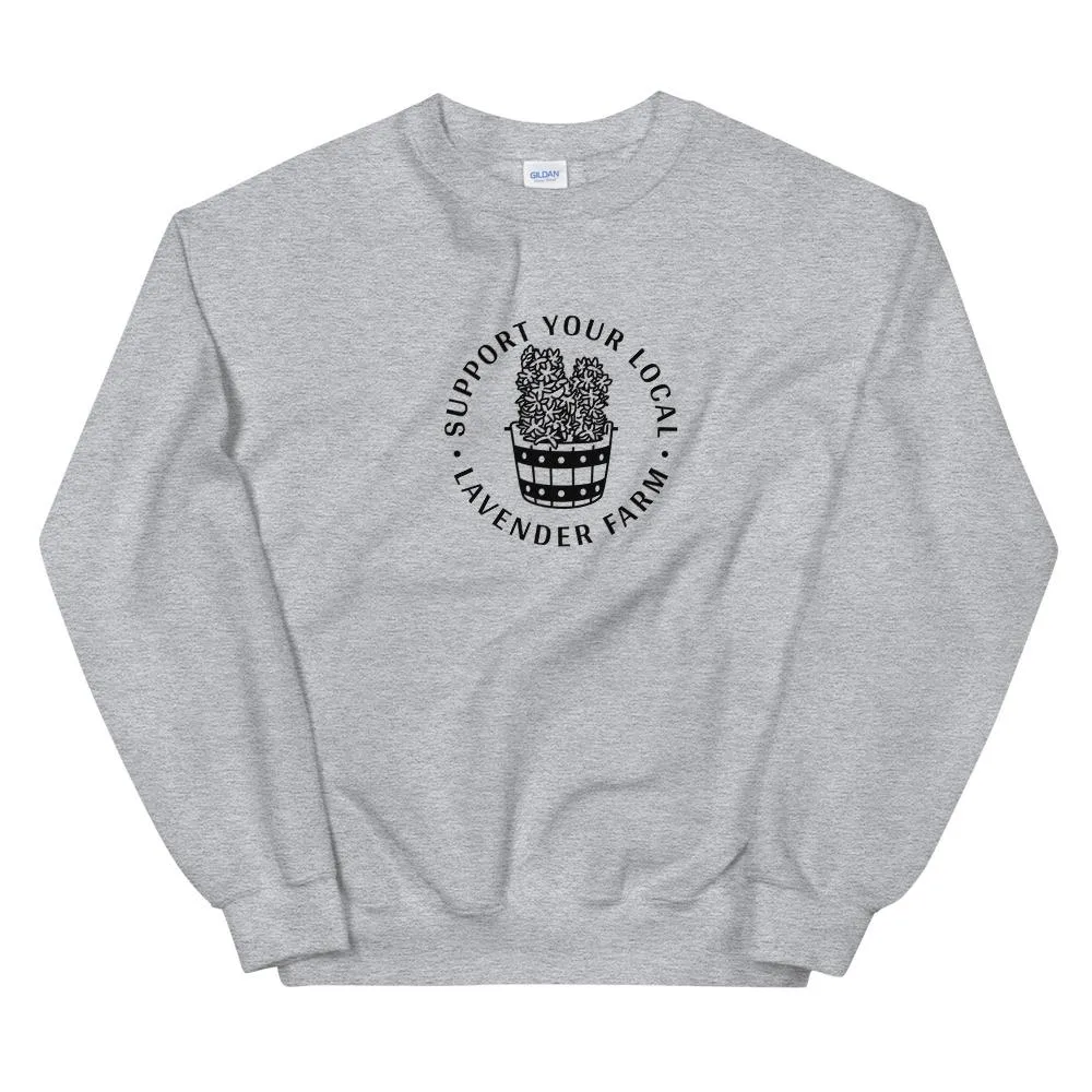 Lavender Farm | Unisex Sweatshirt | Animal Crossing