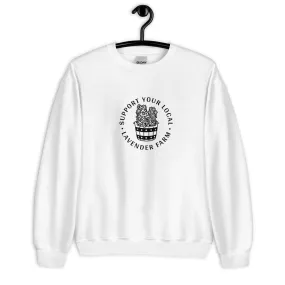 Lavender Farm | Unisex Sweatshirt | Animal Crossing