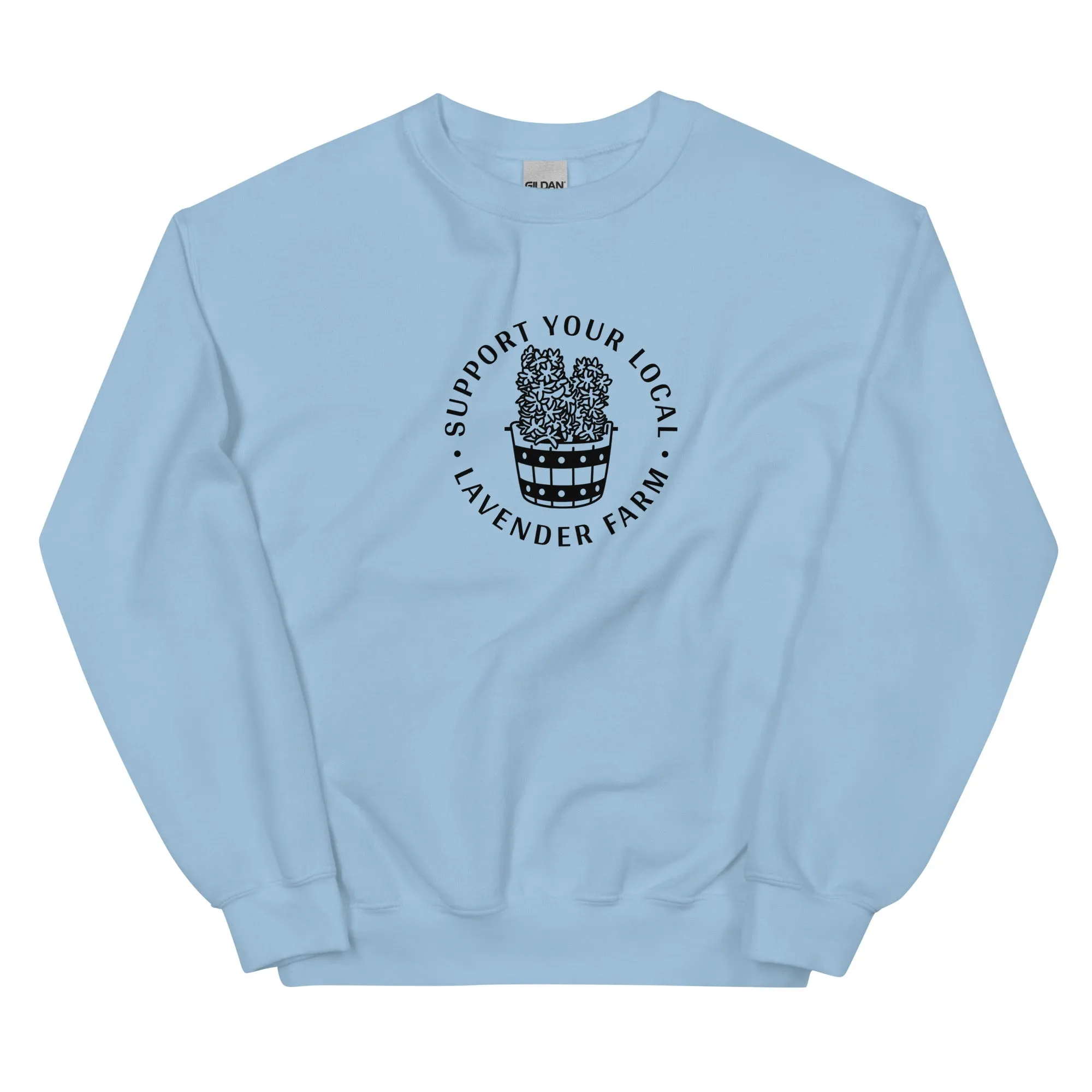 Lavender Farm | Unisex Sweatshirt | Animal Crossing