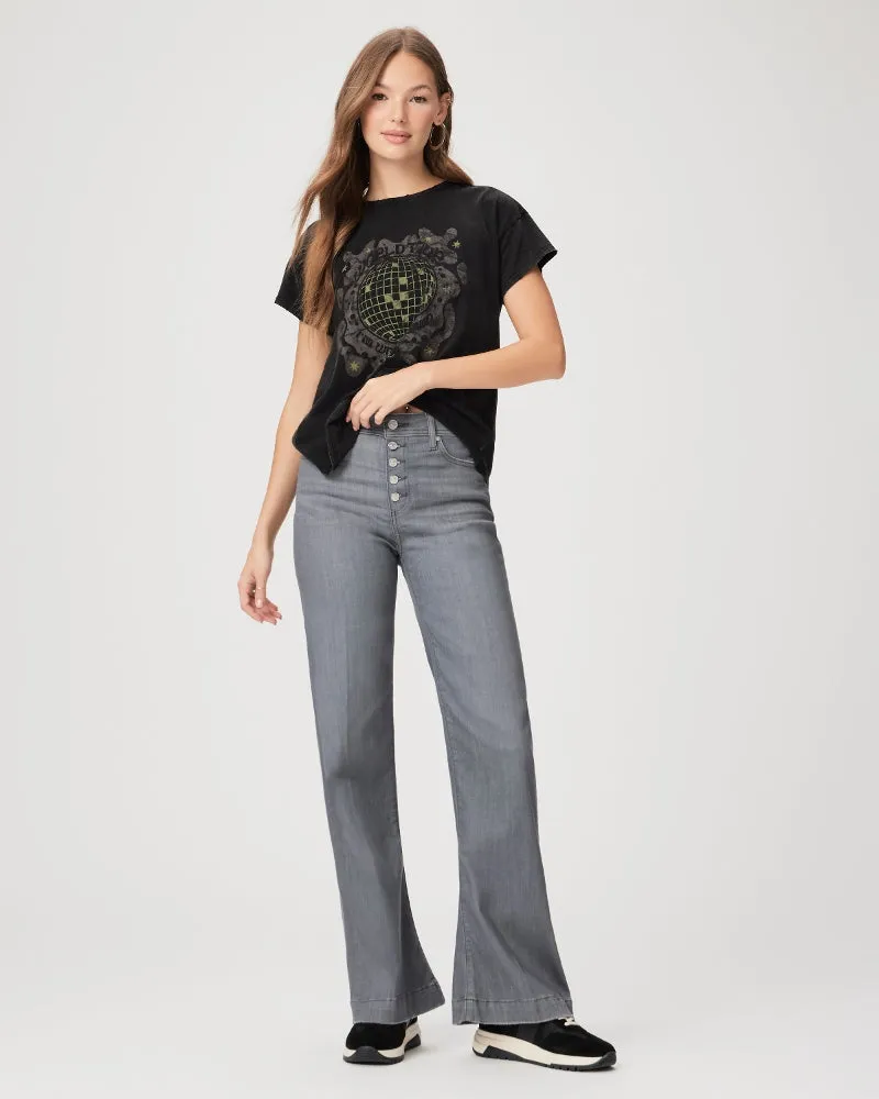 Leenah High Waisted 32" - Smokey Gravel Distressed