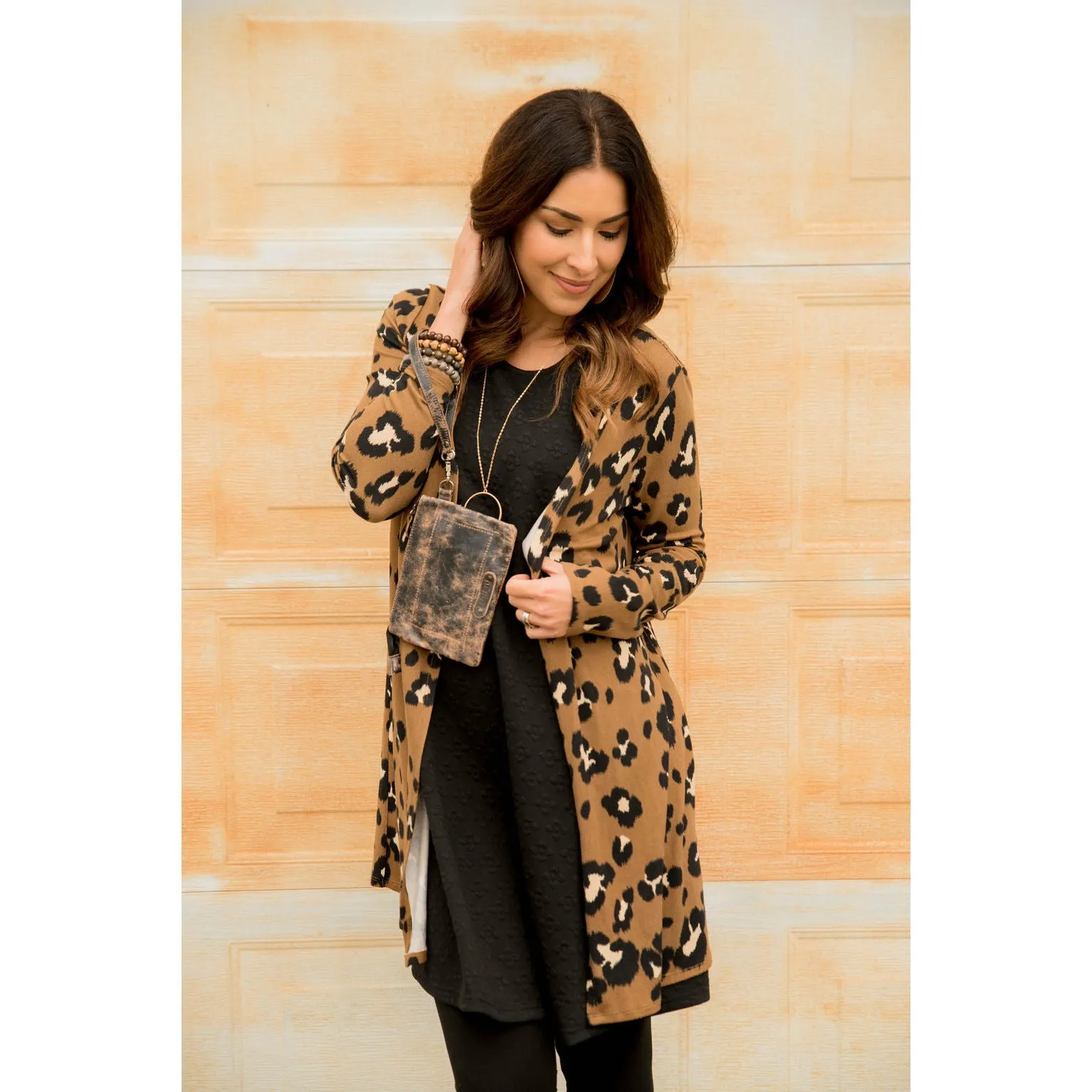 Lightweight Leopard Cardigan