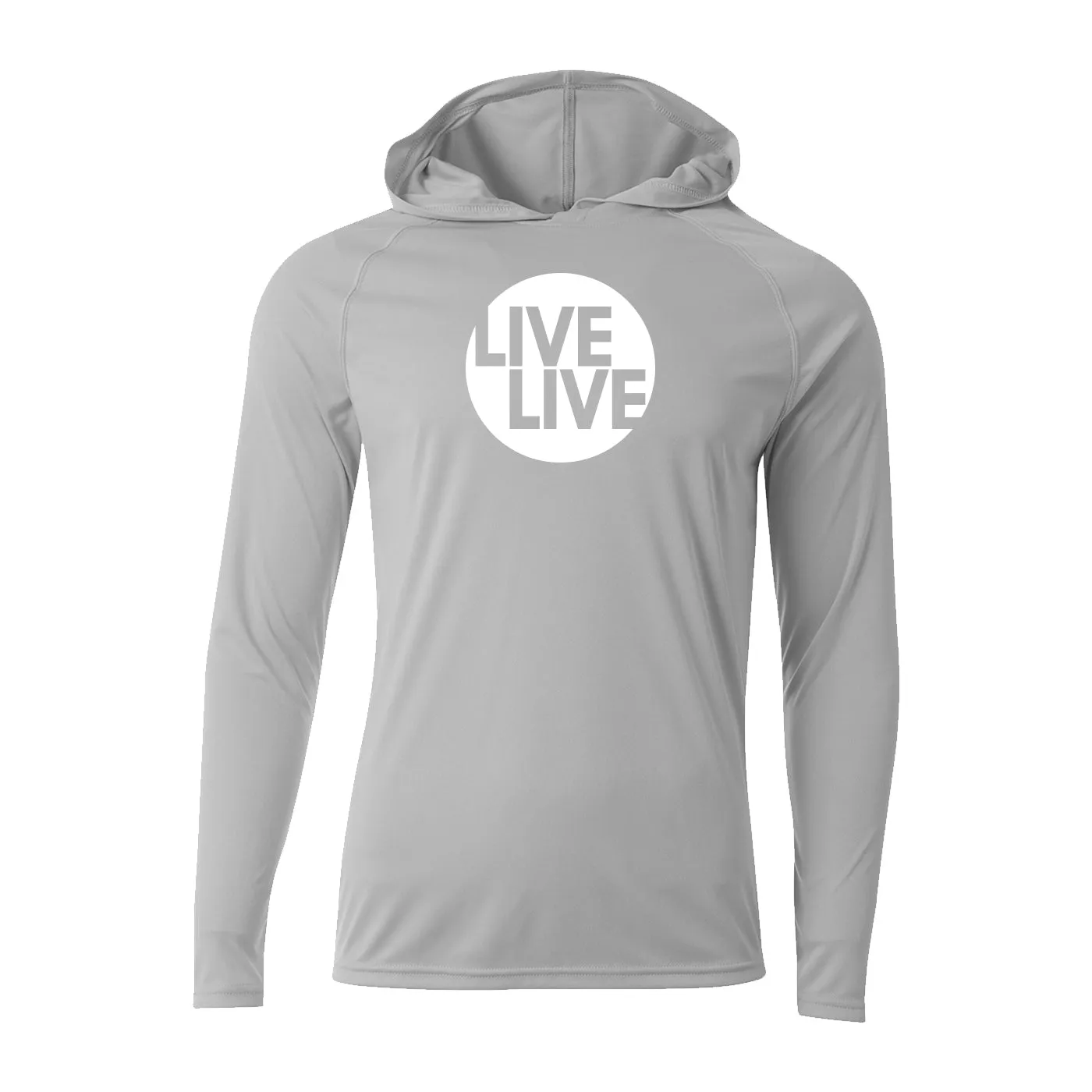 #LIVELIVE Performance Long Sleeve Hoodie