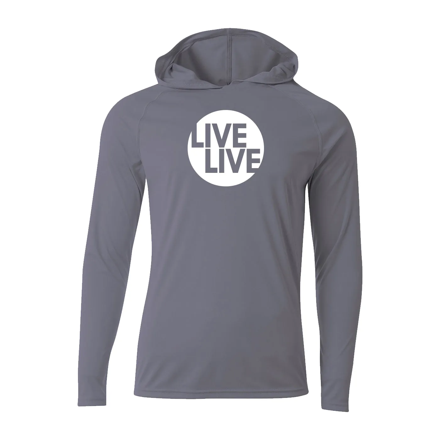 #LIVELIVE Performance Long Sleeve Hoodie